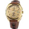 M.O.M. Manifattura Orologiaia Modenese Orologio Cronografo Al Quarzo Uomo con Cinturino in Pelle Pm7610-6627