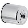 K&N Filtro Olio Powersports - Avvitabile Cromo 66x83mm compatibile con Kawasaki, Yamaha, Honda, Polaris (KN-303C)