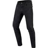 OZONE MOTO Striker Jeans da Moto Uomo | Fodera in Fibra Aramidica | Protezioni per Ginocchia Flying Bats Livello 2 | Tasche per Protezioni Anca e Coccige | Slim Fit