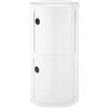 KARTELL comodino COMPONIBILI CLASSIC BIG a due elementi 4955 BIANCO - 2X4955+4959-03