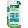 Gum Soft Pick Comfort Flex Cool Mint Large Scovolini per igiene orale 40 pezzi