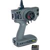 Carson 500500105 Reflex Wheel X1 2.4G grigio - KIT compatibile, modellismo, accessori, ricevitore, radio RC, telecomando 2 4 GHz