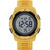 GOLDEN HOUR Gli Orologio Uomo Impermeabilizzano lo Sport di Digital Guarda lo Stile Militare Dell'esposizione di Lettura Dacile Dello Schermo Con la Cinghia