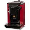 FABER COFFEE MACHINES | Modello Slot Plast | Macchina caffe a cialde ese 44mm | Colore Borgogna plastiche Nero | Pressacialda in ottone