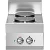 Ristosubito Cucina elettrica 2 piastre tonde MDLR Modello F7040PCET