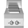 Ristosubito Cucina elettrica 2 piastre quadre MDLR Modello F7040PCEQT