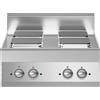 Ristosubito Cucina elettrica 4 piastre quadre MDLR Modello F7070PCEQT