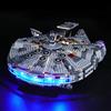 BRIKSMAX Kit di Illuminazione a LED per Lego Starwars Millennium Falcon,Compatibile con Il Modello Lego 75257 Mattoncini da Costruzioni - Non Include Il Set Lego.