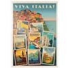 MyPuzzle.com MyPuzzle Italia: Collage Viva Italia!, Poster D'epoca - Premium 1000 Pezzi Puzzle - MyPuzzle Collezione speciale di Anderson Design Group
