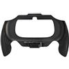 OSTENT Supporto per staffa flessibile Joypad Impugnatura a mano per Sony PlayStation PS Vita PSV PCH-2000 - Colore Nero