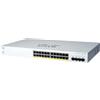 Cisco CBS220-24P-4G Gestito L2 Gigabit Ethernet (10/100/1000) Supporto Power over (PoE) 1U Bianco
