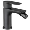 Vema Rubinetterie - Slate Miscelatore bidet con scarico - Nero opaco V14070