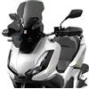 FAR PARABREZZA CUPOLINO VISIERA PARAVENTO SCHERMO ISOTTA COMPATIBILE CON HONDA ADV 350 2022 MODELLO ESTIVO FUME