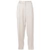 BRUNELLO CUCINELLI PANTALONI BRUNELLO CUCINELLI IN GABARDINA DI VISCOSA, LANA VERGINE C2976 BEIGE Donna