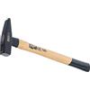 BGS martello da fabbro, 200 g, DIN 1041, manico in Hickory, 1 pezzo, 52302
