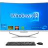 Simpletek AIO i5 27" CURVO WIN10 8GB 240GB COMPUTER FISSO EDITING GAMING GRAFICA GIOCO