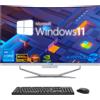 Simpletek AIO ALL IN ONE i5 27" CURVO 8GB 240GB WIN11 PC EDITING GAMING GRAFICA GIOCO