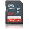 SANDISK - CARDS SanDisk Ultra 64 GB SDXC UHS-I Classe 10