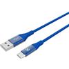 Celly USBTYPECCOLORBL cavo USB 1 m 2.0 A C Blu