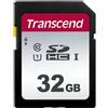 Transcend 300S 32 GB SDHC NAND Classe 10