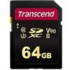 Transcend TS64GSDC700S memoria flash 64 GB SDXC NAND Classe 10