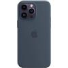 Apple Custodia MagSafe in silicone per iPhone 14 Pro Max - Blu tempesta