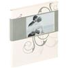 walther design guest book lino bianco con ritaglio, matrimonio romantico GB-134