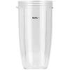 DRERIO 24 OZ Tazza Compatibile per NUTRIBULLET Trasparente, Parti di Ricambio per Frullatori,Accessori di Ricambio per Spremiagrumi NUTRIBULLET 900 W 600 W