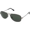 Ray-Ban Occhiali da sole Ray-Ban Aviator Cockpit RB3362 - 004 | Occhiali da Sole Graduati o Non Graduati | Prova Online | Unisex | Metallo | Pilot | Grigio | Adrialenti