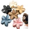 CeruleTree 6 fermagli per capelli a forma di fiore, antiscivolo, opachi, per donne e ragazze
