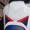Resin Bike Adesivi Moto Compatibile con Honda Transalp XL 750 2023. Protezione Moto Paraserbatoio da Urti e Graffi. Adesivo 3D Resinato - Tricolour Ross White