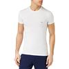 Emporio Armani T-Shirt Soft Modal, T-shirt Uomo, Bianco, M