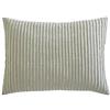 Beatrice Home Fashions Channel Copriletto in ciniglia, Salvia, Standard Sham