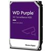 WESTERN DIGITAL Hard Disk interno 2000GB Sata-III 3,5 2TB WD23PURZ Purple Videosorveglianza