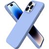 BOUFE Custodia compatibile con iPhone 14 Pro Max 6,7 pollici 2022, in silicone, protezione completa, ultra sottile, in silicone, protezione per iPhone 14 Pro Max 6,7 pollici 2022 - Azzurro