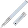 DUPONT PARIS Penna Roller DUPONT PARIS 262279 D-INITIAL in Cromo e Lacca Celeste