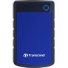 Transcend StoreJet 25H3 disco rigido esterno 4 TB Blu, Blu marino
