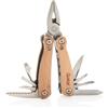 Bricolage personalizzati Multiattrezzo mini in legno promozionale a 12 funzioni personalizzate o neutre