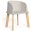 Talenti sedia da pranzo cleo wood