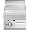 Ristosubito Fry trop gas Piastra liscia cromata MDLR Modello F7040FTGCLT