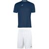 JOMA KIT T-SHIRT COMBI + SHORTS NOBEL Maglia Pantaloncino Adulto