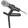 Audio-Technica 2100x-USB Microfono Per Streaming/podcast Nero
