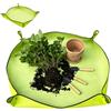 Vastsea Pieghevole Tappetino da Giardinaggio, Tappetino per Piante da Giardino Impermeabile, Attrezzi da Giardino Tappetino, per Piantina, Rinvaso, Piante Grasse (Verde, 75x75cm)