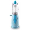 AIR LIQUIDE MEDICAL SYST. SRL AEROSOL PER ALTE VIE RESPIRATORIE RINOWASH COLORE AZZURRO CON CAMPANA UNIVERSALE