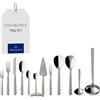 Villeroy & Boch - Boston Servizio Tavola 70 Pezzi, Lavabile in Lavastoviglie, Set di Posate, Acciaio Inossidabile