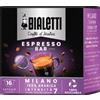 BIALETTI Box 16 Capsule Caffè Bialetti Miscela MILANO originale