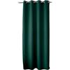 ED ENJOY HOME Tenda oscurante con occhielli argentati, verde scuro, 140 x 240 cm, 100% poliestere, tessuto certificato Oeko-TEX, collezione liquirizia