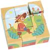 Vilac - Cubi in Legno Les Contes, 2407, Multicolore