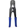 Iwiss iCrimp- Pinza per crimpatura a mano, per manicotti ovali in rame e alluminio, da 1,2 mm a 3,5 mm