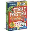 Clementoni Sapientino più - Testa a Testa Storia e Preistoria, Gioco Educativo per Bambini 6-10 Anni, 300 Quiz Divertenti su Diverse Epoche Storiche, Made in Italy, Lingua Italiana, 16442